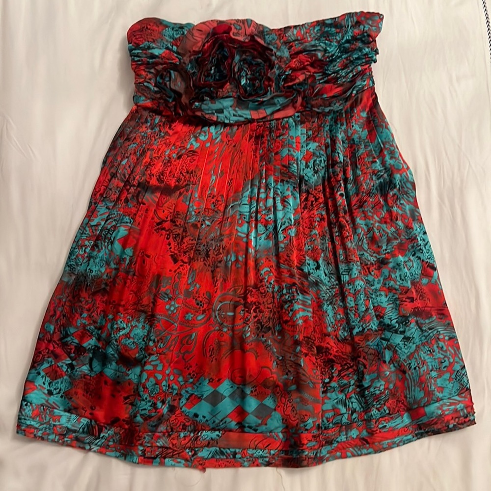 Colorful mini dress